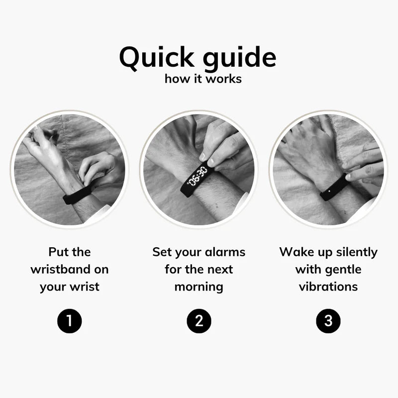 100% Wake-Up Alarm - Black